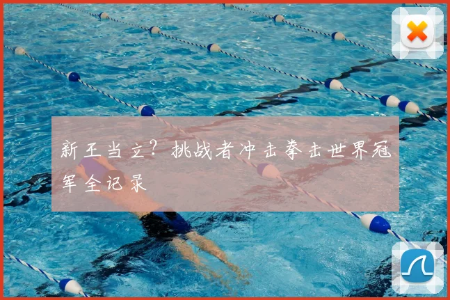 新王当立?挑战者冲击拳击世界冠军全记录