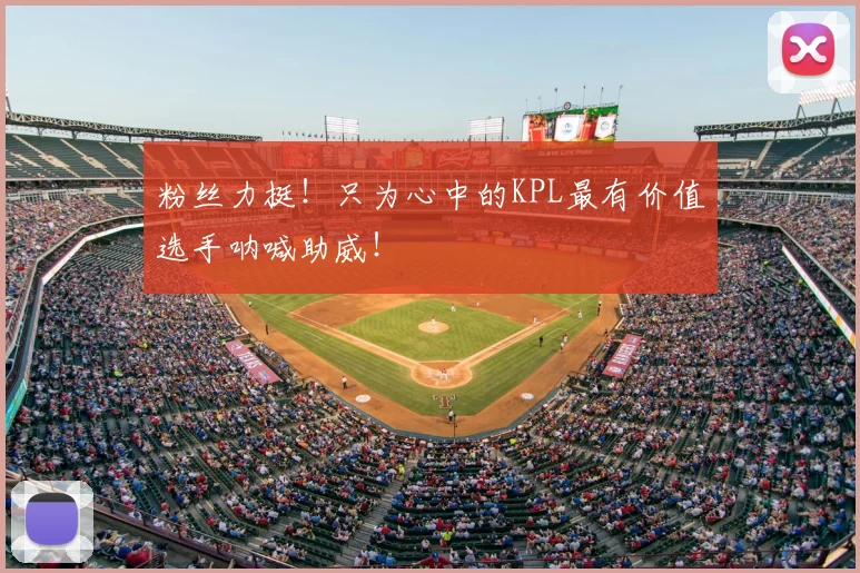 粉丝力挺!只为心中的KPL最有价值选手呐喊助威!